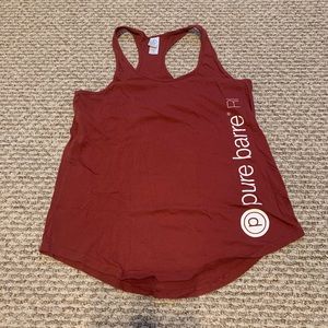 Pure Barre racer back tank top